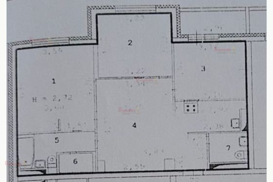 Продажа 3-комнатной квартиры 67,2 м², 16/25 этаж