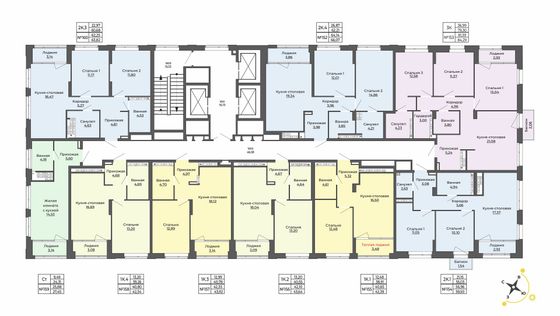 Продажа 3-комнатной квартиры 84,3 м², 18/23 этаж
