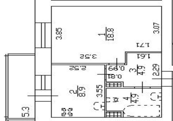 Продажа 1-комнатной квартиры 37,5 м², 3/17 этаж