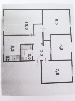 Продажа 4-комнатной квартиры 48,9 м², 3/5 этаж