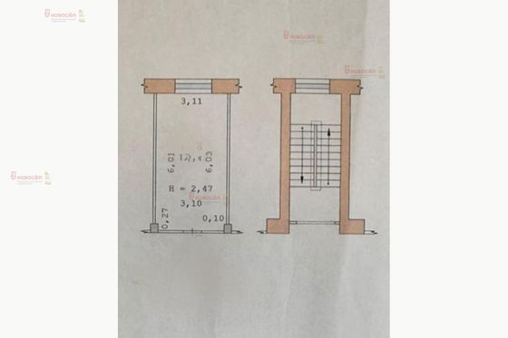 Продажа квартиры-студии 19 м², 3/5 этаж