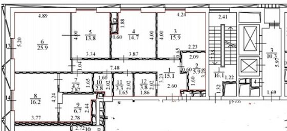 Продажа 4-комнатной квартиры 128,8 м², 9/15 этаж