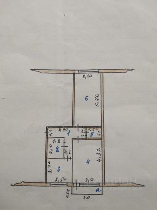 Продажа 2-комнатной квартиры 47 м², 5/5 этаж