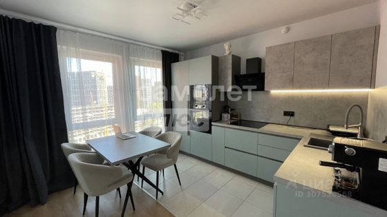 Продажа 2-комнатной квартиры 60,8 м², 14/24 этаж