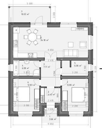 Продажа дома, 110 м², с участком 35 соток