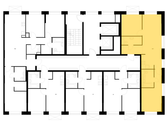 Продажа 2-комнатной квартиры 58,7 м², 4/10 этаж