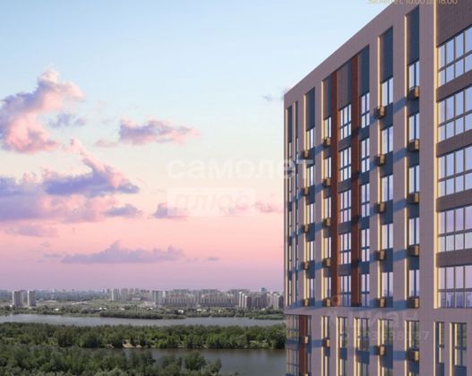 Продажа 1-комнатной квартиры 46,7 м², 11/16 этаж