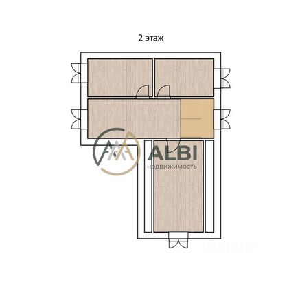 Продажа 3-комнатной квартиры 145 м², 2/2 этаж