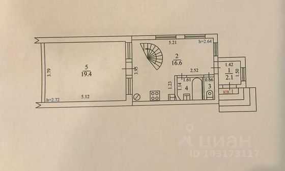 Продажа дома, 77,4 м², с участком 4 сотки