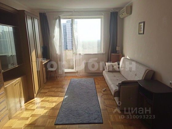 Продажа 1-комнатной квартиры 39 м², 12/17 этаж