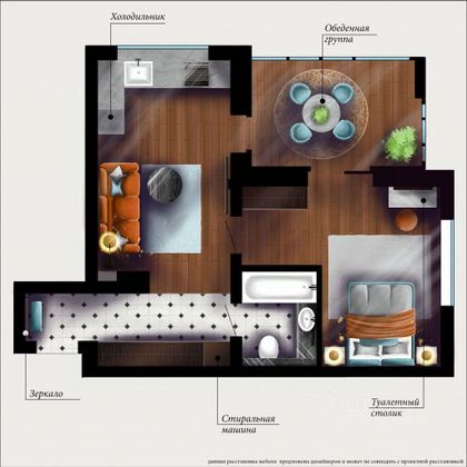 Продажа 1-комнатной квартиры 50,6 м², 2/16 этаж