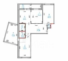 Продажа 4-комнатной квартиры 122 м², 11/17 этаж