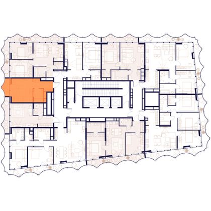 Продажа квартиры-студии 27,9 м², 3/24 этаж