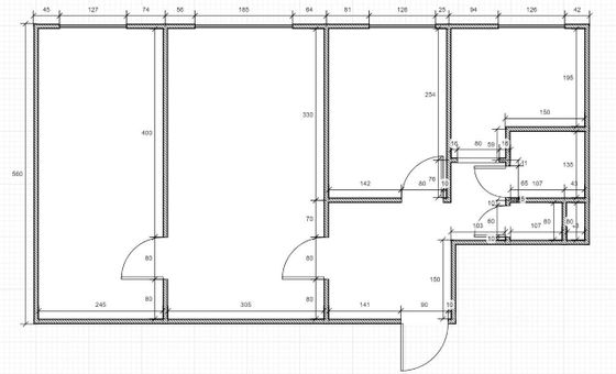 Продажа 3-комнатной квартиры 55 м², 2/9 этаж