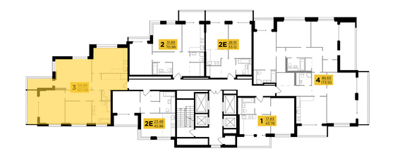 Продажа 3-комнатной квартиры 107,3 м², 17/29 этаж