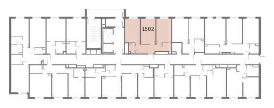 Продажа 2-комнатной квартиры 54,4 м², 13/14 этаж