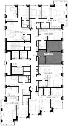 Продажа 1-комнатной квартиры 37,3 м², 14/28 этаж