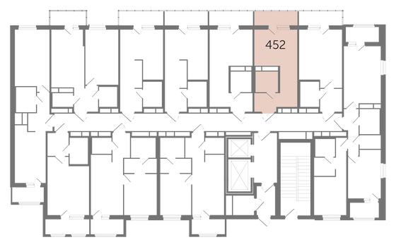 Продажа квартиры-студии 25,6 м², 9/12 этаж