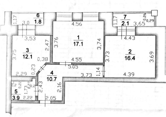 Продажа 2-комнатной квартиры 68 м², 8/10 этаж