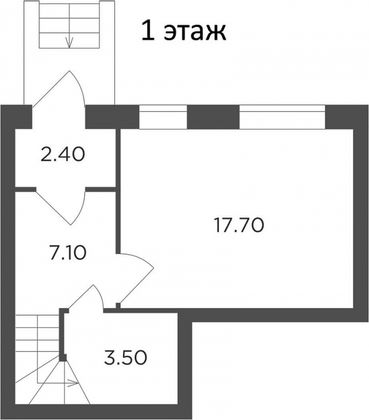 Продажа дома, 57,6 м², с участком 1,7 сотки