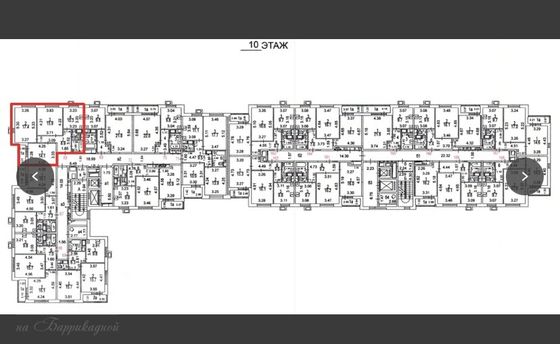 Продажа 3-комнатной квартиры 72,1 м², 10/12 этаж