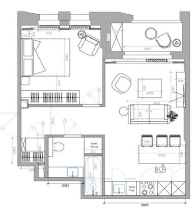 Продажа 2-комнатной квартиры 43,9 м², 2/8 этаж