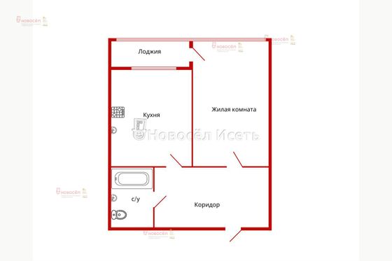 Аренда 1-комнатной квартиры 43 м², 5/16 этаж