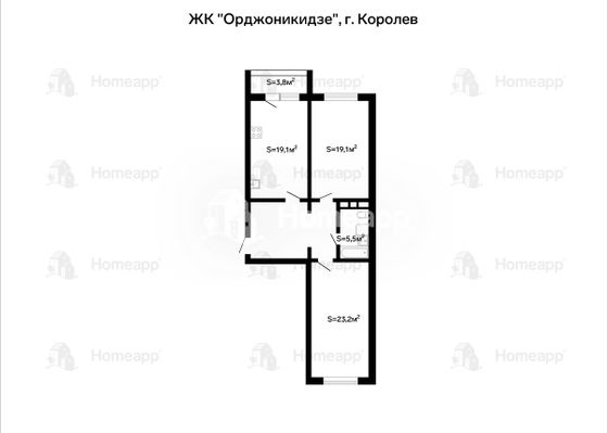 Продажа 3-комнатной квартиры 87,6 м², 8/17 этаж