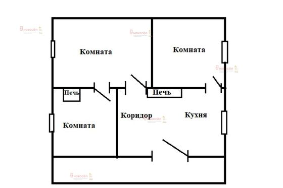 Продажа дома, 39 м², с участком 10 соток