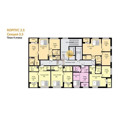 Продажа 2-комнатной квартиры 69 м², 4/16 этаж