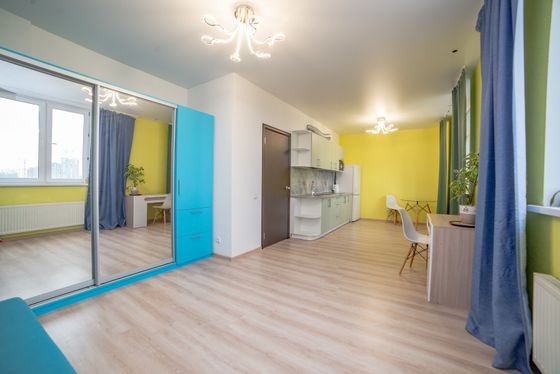 Продажа квартиры-студии 33,8 м², 5/6 этаж