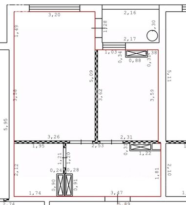 Продажа 1-комнатной квартиры 38 м², 3/10 этаж