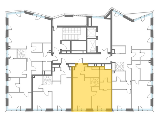 Продажа 2-комнатной квартиры 84,8 м², 7/9 этаж