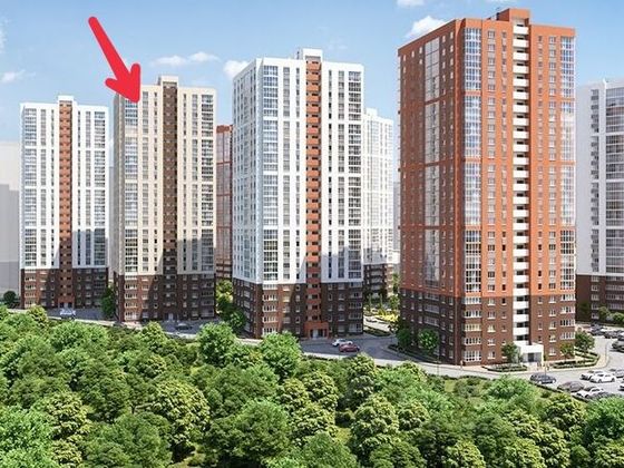 Продажа 3-комнатной квартиры 82,6 м², 12/25 этаж