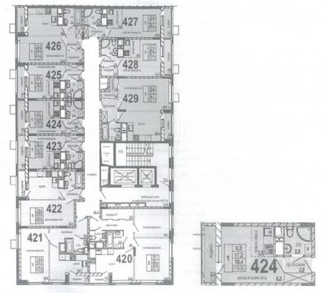 Продажа квартиры-студии 19,6 м², 9/18 этаж