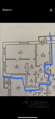 Продажа 3-комнатной квартиры 77 м², 4/18 этаж