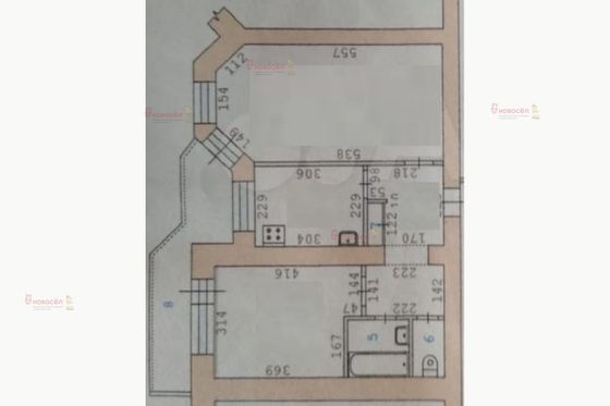 Продажа 2-комнатной квартиры 53 м², 11/12 этаж