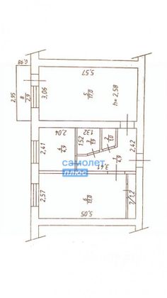 Продажа 2-комнатной квартиры 43,9 м², 5/5 этаж