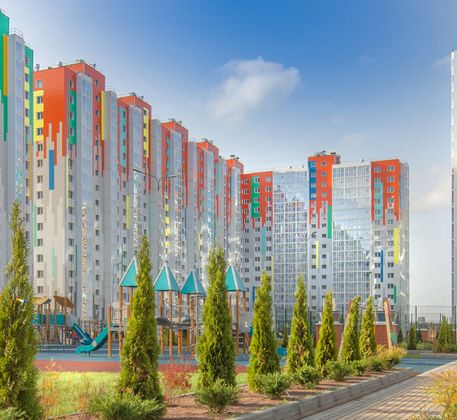 Продажа 1-комнатной квартиры 48,4 м², 1/17 этаж