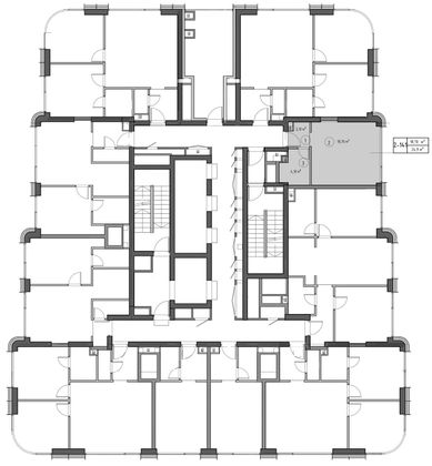 Продажа квартиры-студии 24,5 м², 16/53 этаж