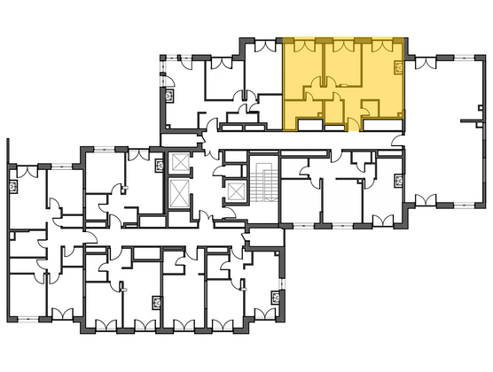 Продажа 2-комнатной квартиры 67,5 м², 20/21 этаж