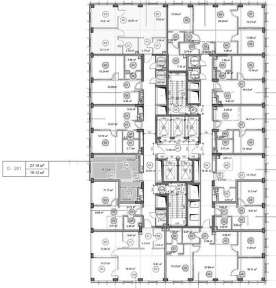 Продажа квартиры-студии 27,2 м², 18/36 этаж