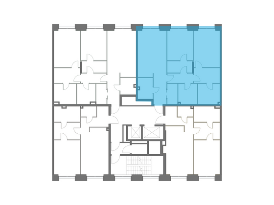 Продажа 3-комнатной квартиры 106,7 м², 3/7 этаж