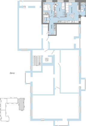 Продажа 3-комнатной квартиры 67 м², 7/8 этаж