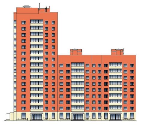 Продажа 3-комнатной квартиры 71,7 м², 9/16 этаж