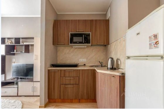 Аренда квартиры-студии 23,1 м², 11/17 этаж