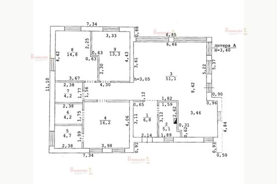 Продажа дома, 127 м², с участком 8 соток