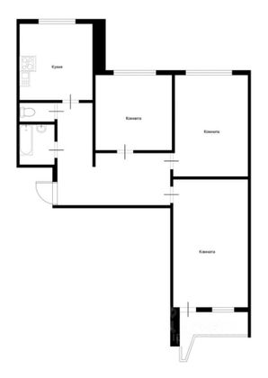 Продажа 3-комнатной квартиры 76 м², 10/14 этаж