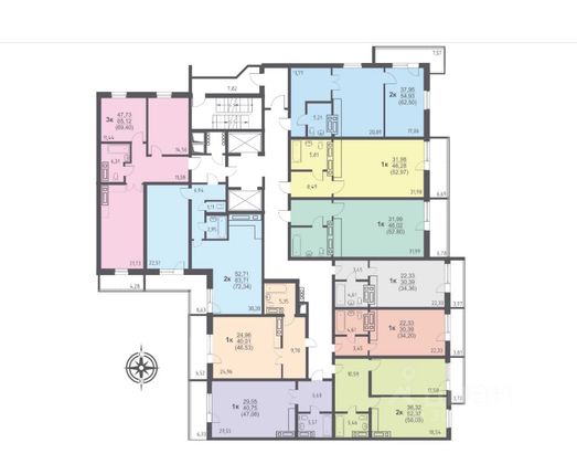 Продажа квартиры-студии 32 м², 14/20 этаж