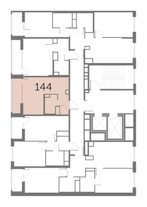 Продажа квартиры-студии 25,5 м², 4/10 этаж